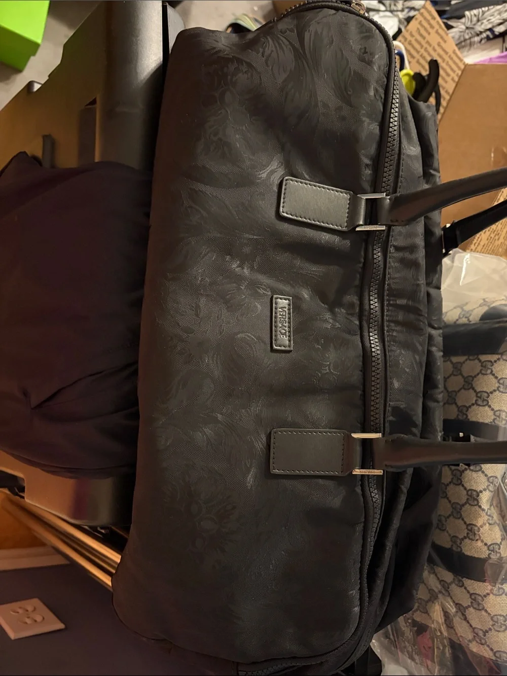 Authentic Versace Barocco Travel Bag